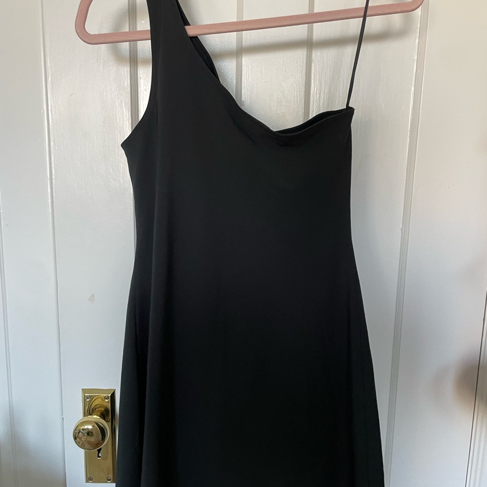 Abercrombie & Fitch One-Shoulder Traveler Mini Dress